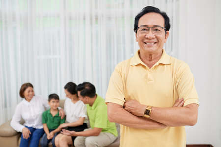 Head of familyの写真素材