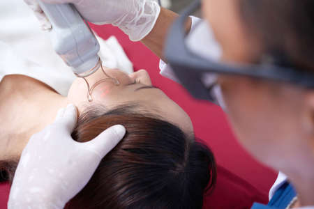 Skin treatmentの写真素材