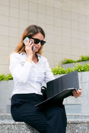 Elegant female entrepreneurの写真素材
