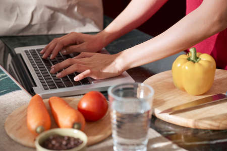 Food bloggerの写真素材