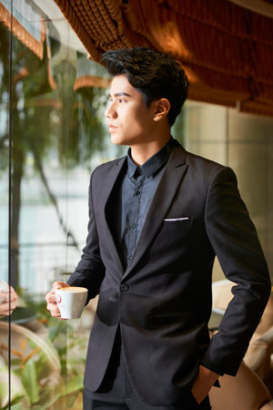Ambitious businessman