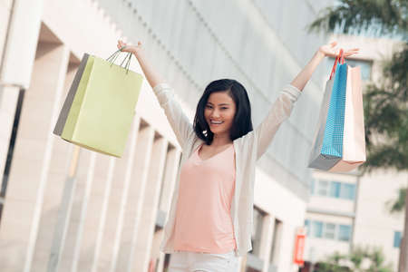 Happy shopping dayの写真素材