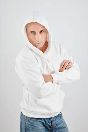 Handsome confident mature manの写真素材