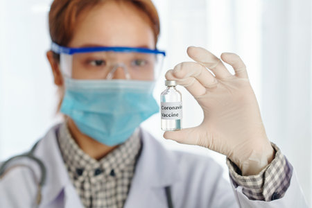 Researching coronavirus vaccine