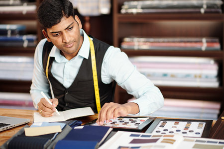 Tailor choosing catalog