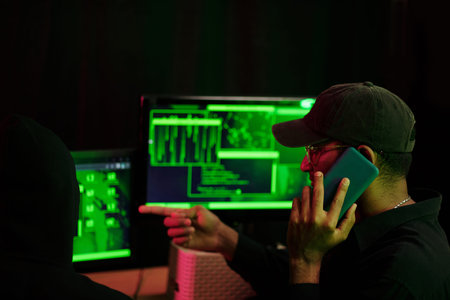 Cyber criminals calling client when planning ddos attack