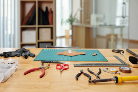 Work tools for making good out of leather
