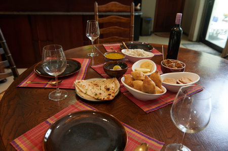 Traditional Indian Dinner For Friends