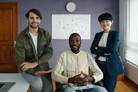 Business People Working In Team In Officeの写真素材