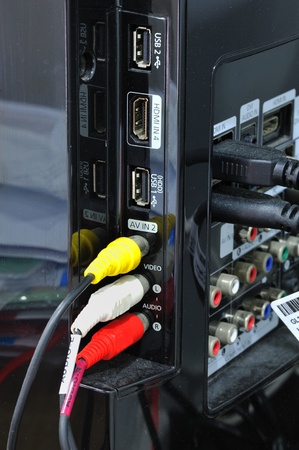 Network server network cable plug の写真素材