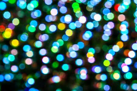 gardent bokeh light