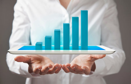 Technology in the hands of businesswomen
