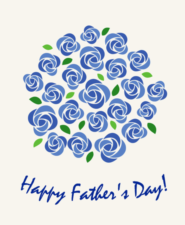 Illustration of Father's Day Rosesのイラスト素材