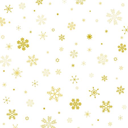 Snow Crystal, Snowflake, Background Frameのイラスト素材