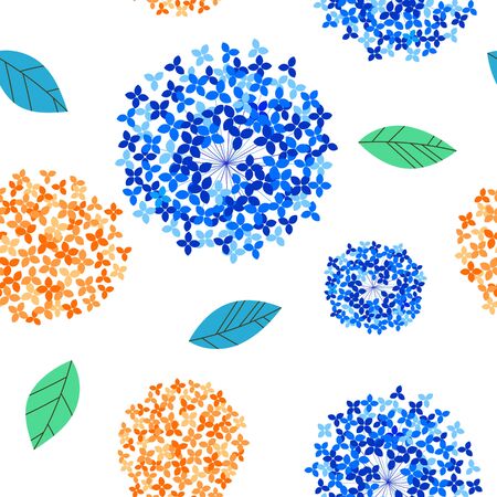 Floral design seamless pattern background materialのイラスト素材