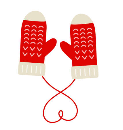 gloves and heart Icon illustrationのイラスト素材