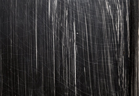 Close up black wood scatch textureの写真素材