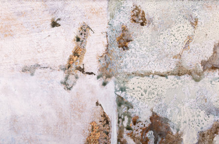 Grunge texture from oil on canvas