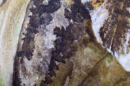 Grunge texture from oil on canvasの写真素材