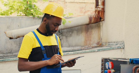 Capable specialist commissioned for outside hvac system routine maintenance, looking for freon...