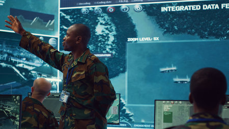 Major general updating and maintain the command center databases with current operational data,...