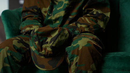 Armed forces trooper deals with depersonalization syndrome due to combat PTSD, feeling distressed...