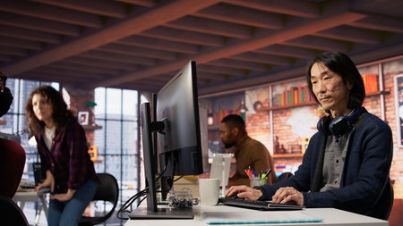 AI startup senior programmer overseeing deep learning application, thinking how to improve software....