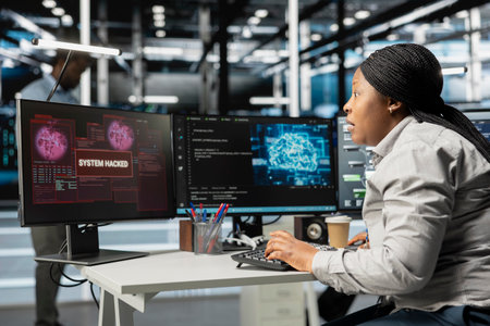 Computer scientist in AI server hub disturbed by ransomware virus during security breach