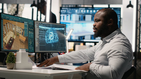 Black developer uses AI systems for housing and commercial property development, featuring...