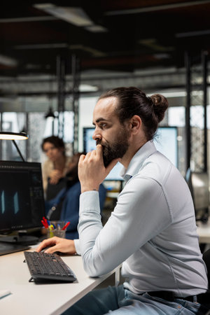 Data scientist utilizes neural networks and pattern recognition for a software to drive...