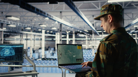Army specialist in data center integrating AI into radar systems for missile tracking. Military...