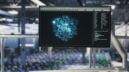 Server hub computer screen monitoring systems processing machine learning datasets for AI workflows....