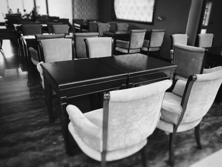 Empty restaurantの素材