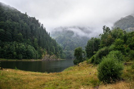 Amazing Carpathian Mountains of Romania. Explore a beautiful nature.の写真素材