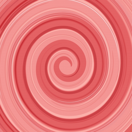 Abstract glossy vector yogurt cream swirl red and white backgroundのイラスト素材