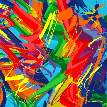 Abstract rainbow colorful  line backgroundのイラスト素材