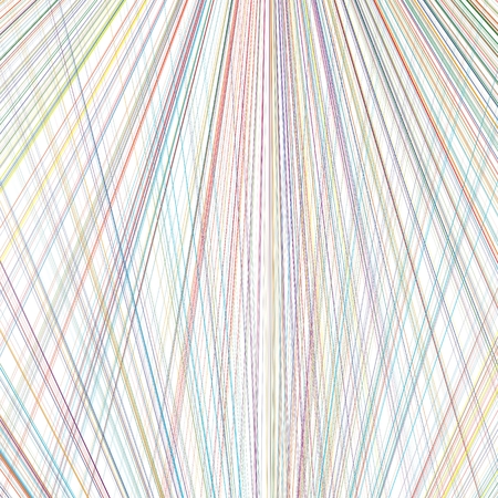 Abstract rainbow curved stripes color diagonal line art backgroundのイラスト素材