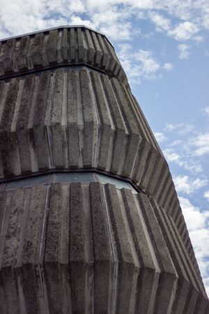 Brutalist concrete building, Aberdeen Scotland
