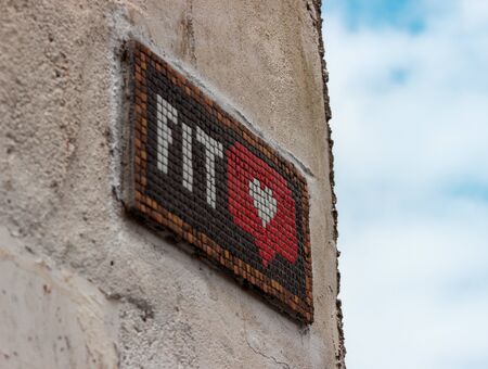 Newart Aberdeen Street art in summerの写真素材