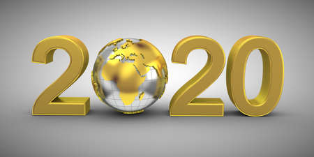 New Year 2020の写真素材