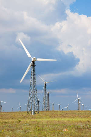 Wind farm - source of the clean energy