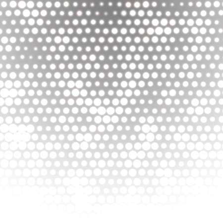 Glowing dots on gray background abstract illustrationの写真素材
