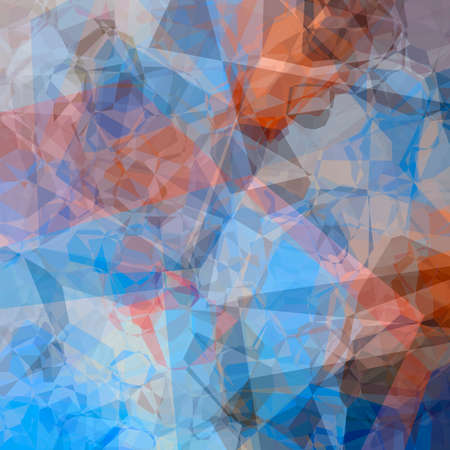 Abstract background pattern in polygonal style with color trianglesの写真素材