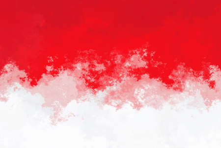 Monaco flag - grunge design patternの写真素材