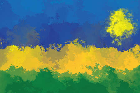 Rwanda flag - grunge design patternの写真素材