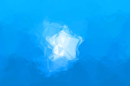 Somalian flag - triangular polygonal patternの写真素材