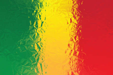 Mali lag - triangular polygonal pattern of crumpled shiny metal surfaceの写真素材