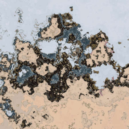 Abstract planetary texture design in blue and brown colorsのイラスト素材