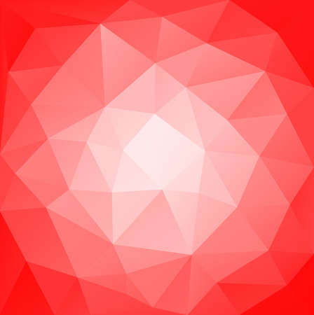 Abstract polygonal vector background in red colorのイラスト素材