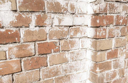 Brick wall texture background with low contrastの写真素材